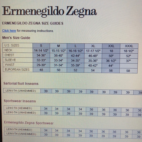 ZEGNA DROP 8 FIT BUTTON DOWN DRESS MENS 43/17 - Picture 10 of 10